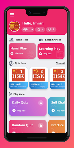 Android application HSK Hero- Chinese Study & Exam screenshort