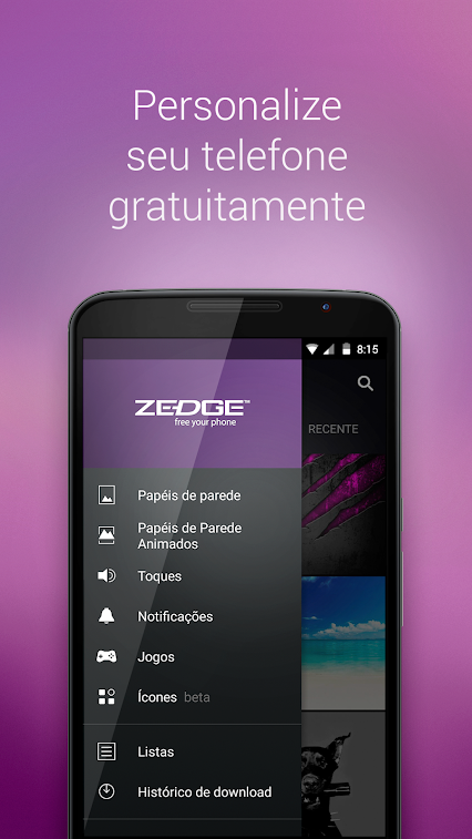Baixar ZEDGE Premium apk 2022 atualizado download mediafire para Android!