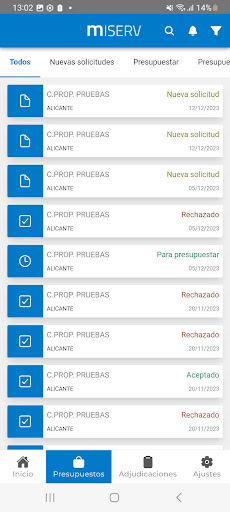 MiServ Prof Screen 2