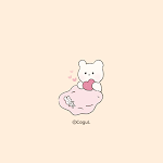 Cover Image of Download 카카오톡 테마 - 밀크곰과 토끼 인형  APK