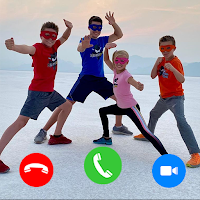 Ninja Kids Fake Call - Fake Video Call Simulation