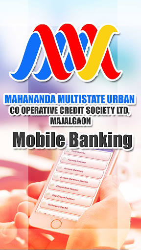 Android application Mahananda Multistate m-Banking screenshort