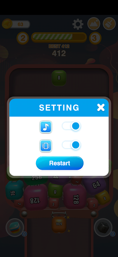 Merge Cube 2048 - Screenshot 4