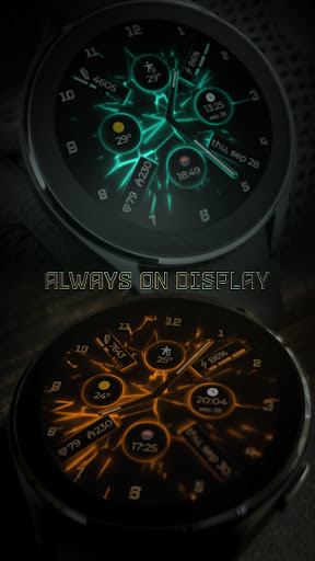 GlowForce: Animated Watch Face Screen 3