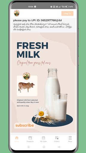 VIZAG MYFARM NATURAL MILK Screen 2