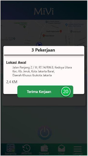 Android application Mitra Vision (MIVI) screenshort