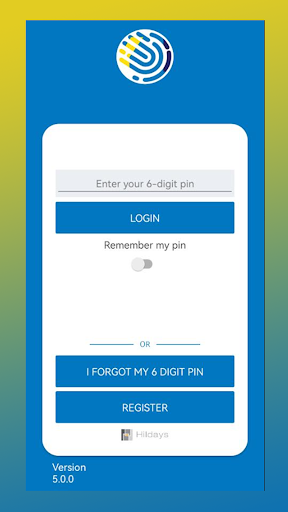 Android application Hildays screenshort