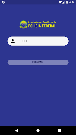 Android application ANSEF/MG screenshort