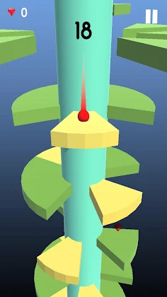 Telstar Jumping Ball : On Heli - Screenshot 1