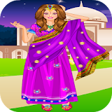Girls Games - Dress Up Indians icon