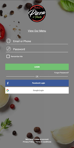 Botanic Pizza and Pasta Screen 2