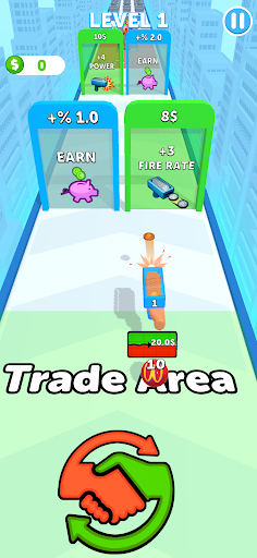 Android application Stonks Run screenshort