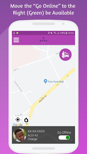 Gava Driver Screen 2