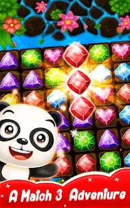 Panda Match 3 Jewel Block