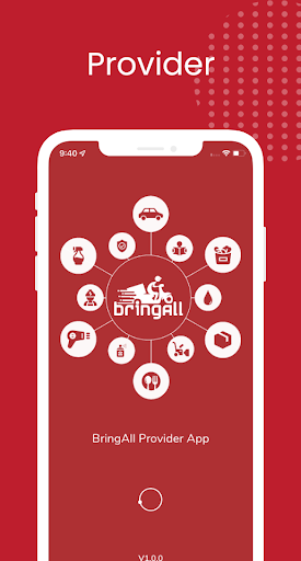 Android application BringAll Provider screenshort
