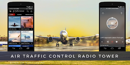 Android application Air Traffic Control Radio screenshort