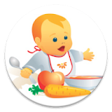 Baby solid food icon