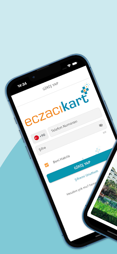 Android application TEB Eczacı Kart screenshort