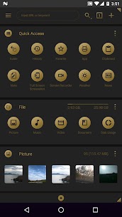 fooView Theme  Black For Pc (Download Windows 7/8/10 And Mac) 1