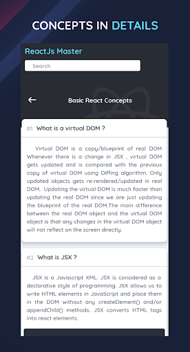 ReactJs Master Screen 2