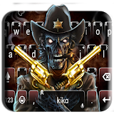 Western Skull Gun Keyboard Theme icon
