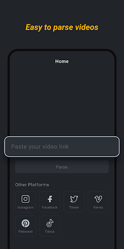 Android application Video Downloader for HD screenshort
