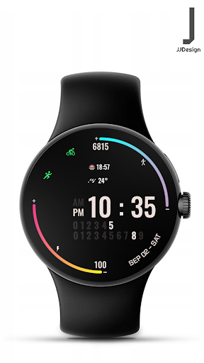 JJ-Digital028 Watch Face screenshot 13