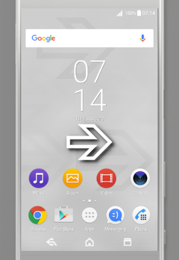 Android application Modern Exitron Exceed - Theme screenshort