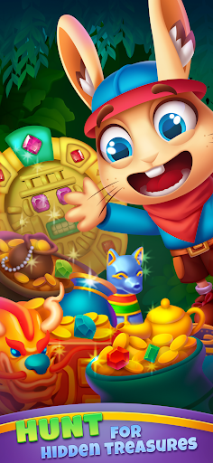 Bunny Heist: Tile Matching Screen 2
