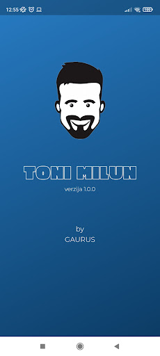 Android application Toni Milun screenshort