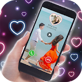Full Screen Love Video Ringtone For Incoming Call icon