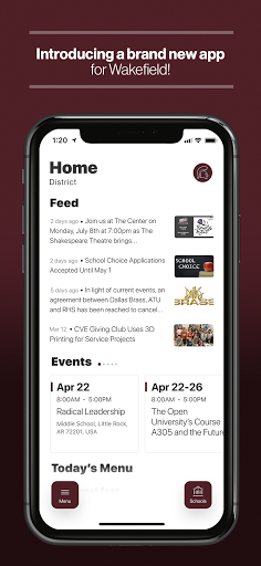 Android application Wakefield Community Schools screenshort