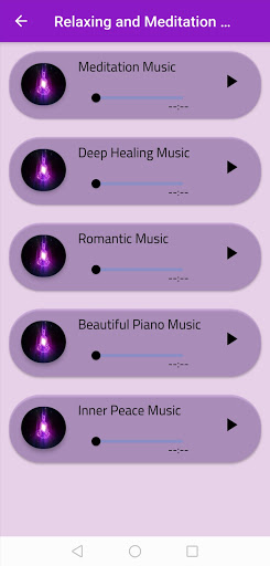 Relaxing Music for Meditation Screen 3