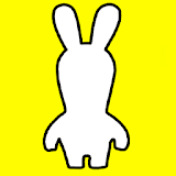 Rabbits Dodge Witch haloween icon