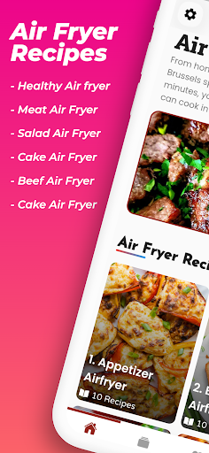 Screenshot of Air Fryer Recipes | Offline