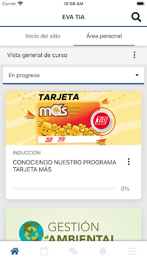 Android application EVA TIA screenshort