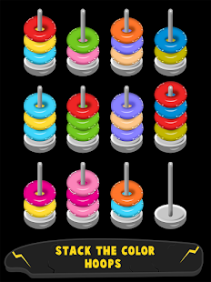 Hoop Stack Game - Color Sort 1.0.1 APK screenshots 10
