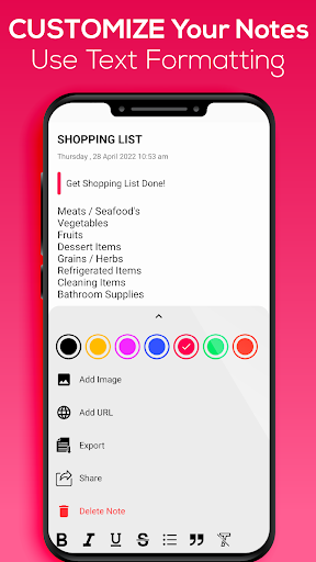 Keep Notes, To-do Checklist