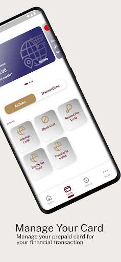 safa wallet Screen 2