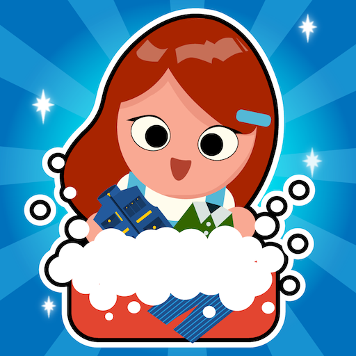Laundry Idle - a washing tycoo logo