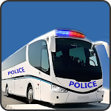 Offroad Police Bus Hill Driver icon