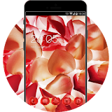 Flower Theme: Aroma of Peach Petal Wallpaper icon