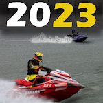 Cover Image of Скачать Water Boat Driving: Racing Sim  APK