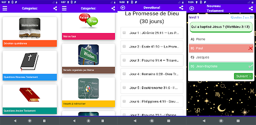 Devotion, Questions Bibliques