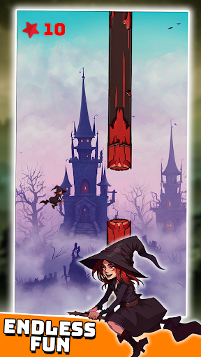 Flappy Witch Screen 2