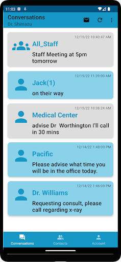 Android application Startel Secure Messaging Plus screenshort