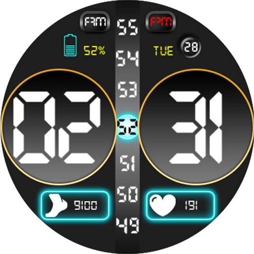 Digital Watch Face Key 011 logo