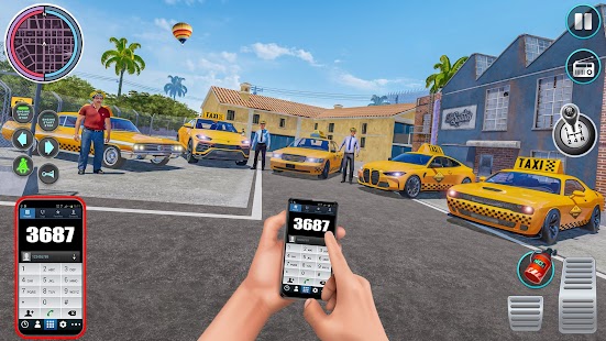 City Taxi Driving: Taxi Games Screenshot