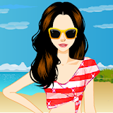 Marsellie Beach Dressup Game icon