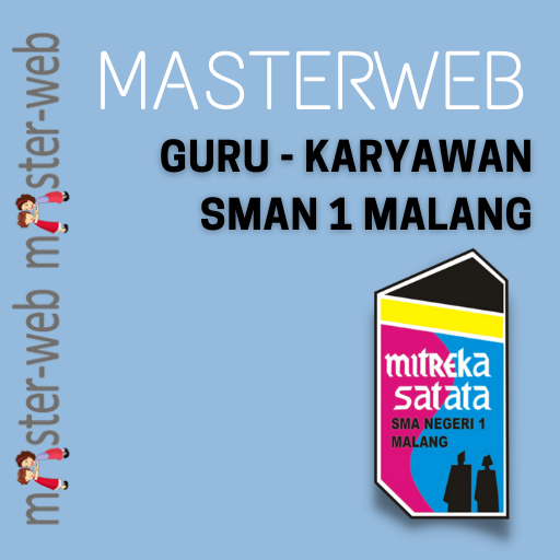 MASTER-web Guru SMAN 1 MALANG logo